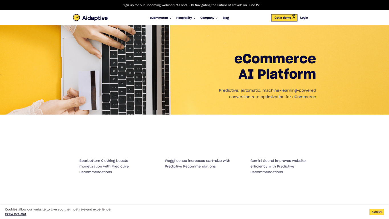 Aidaptive eCommerce AI Platform