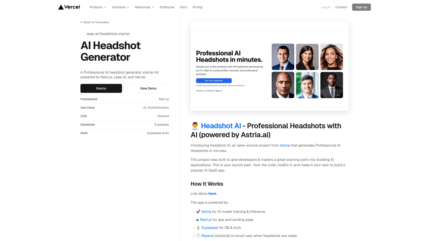 AI Headshot Generator