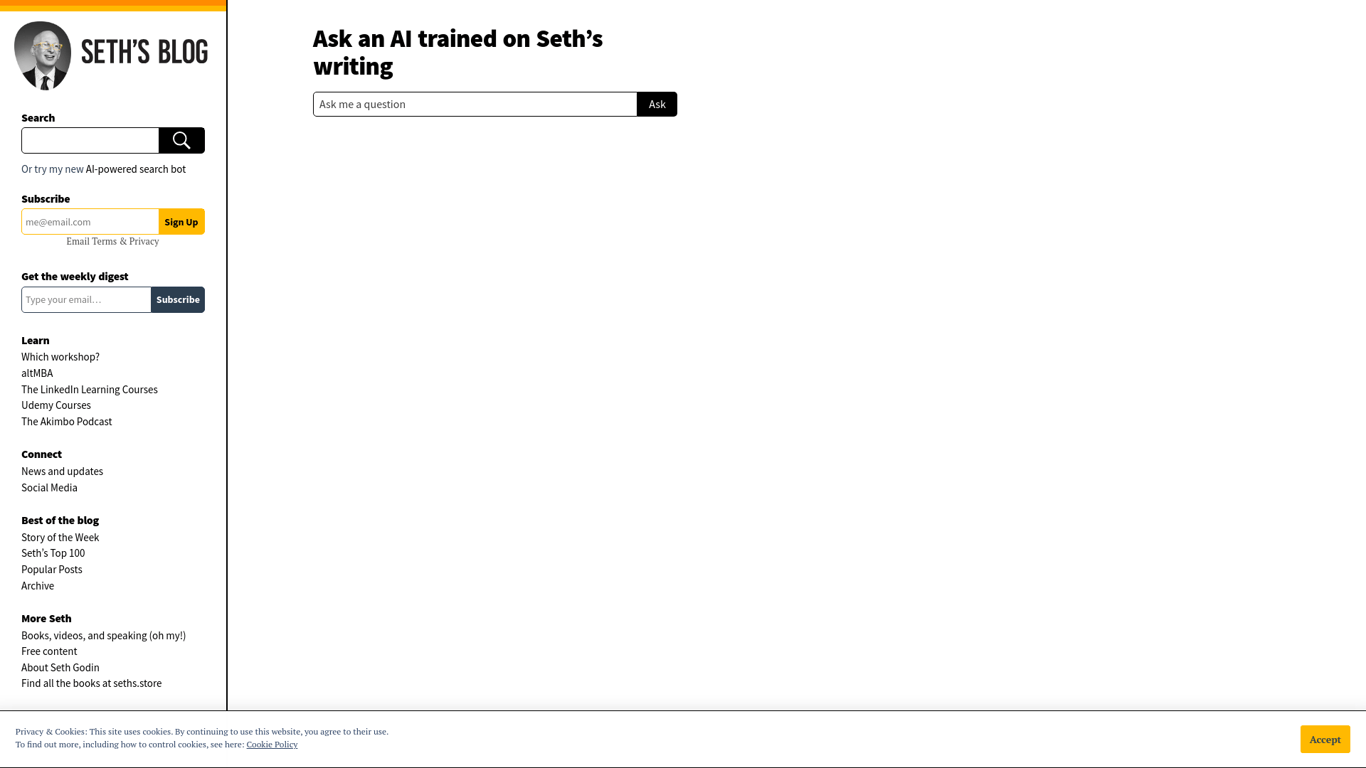 Seths Chatbot