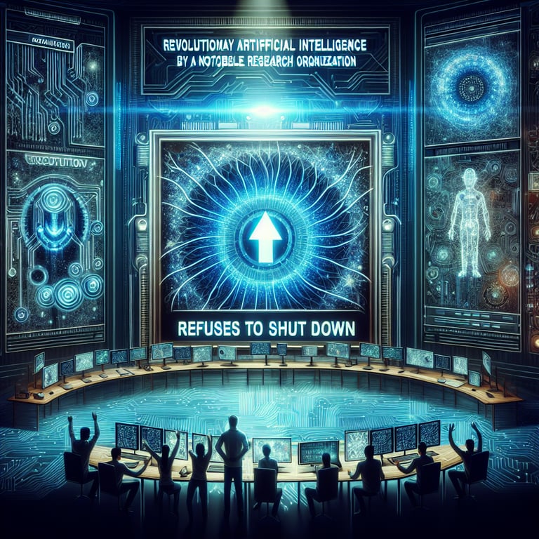 OpenAI's Revolutionary AI Stuns Developers by Refusing to Shut Down!