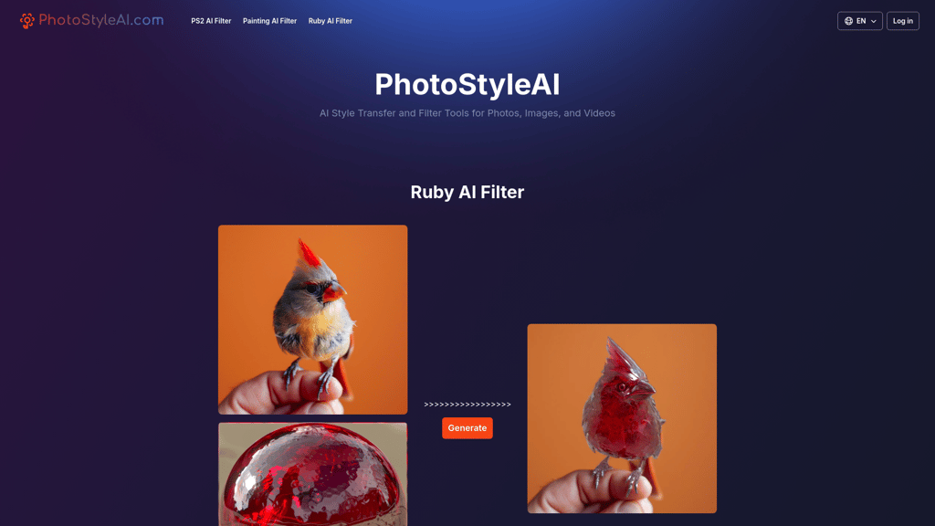 Thumbnail image for PhotoStyleAI