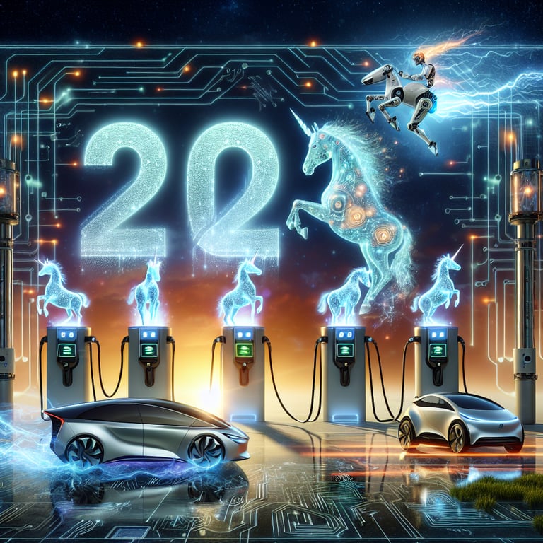 The Unicorn Boom of 2024: AI, EVs, and Robotics Lead the Charge