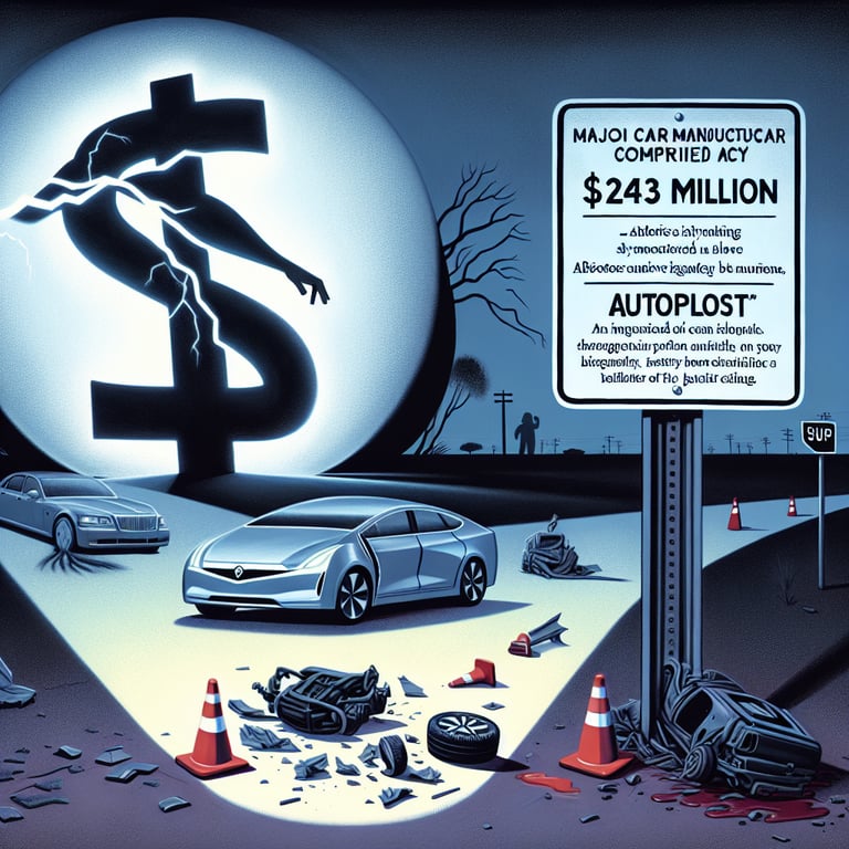 Tesla Hit with $243 Million Verdict: Autopilot Partially Blamed for Fatal Crash