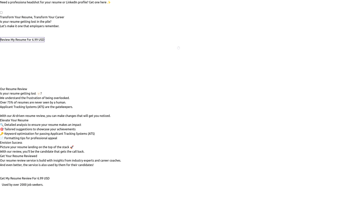 AI Resume Checker