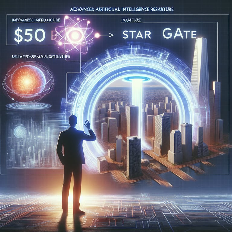 Donald Trump Unveils $500 Billion AI Infrastructure Plan with Stargate Venture!