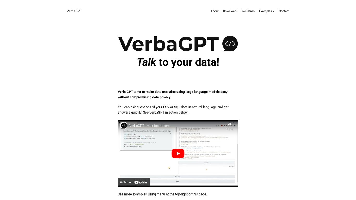 Thumbnail image for VerbaGPT