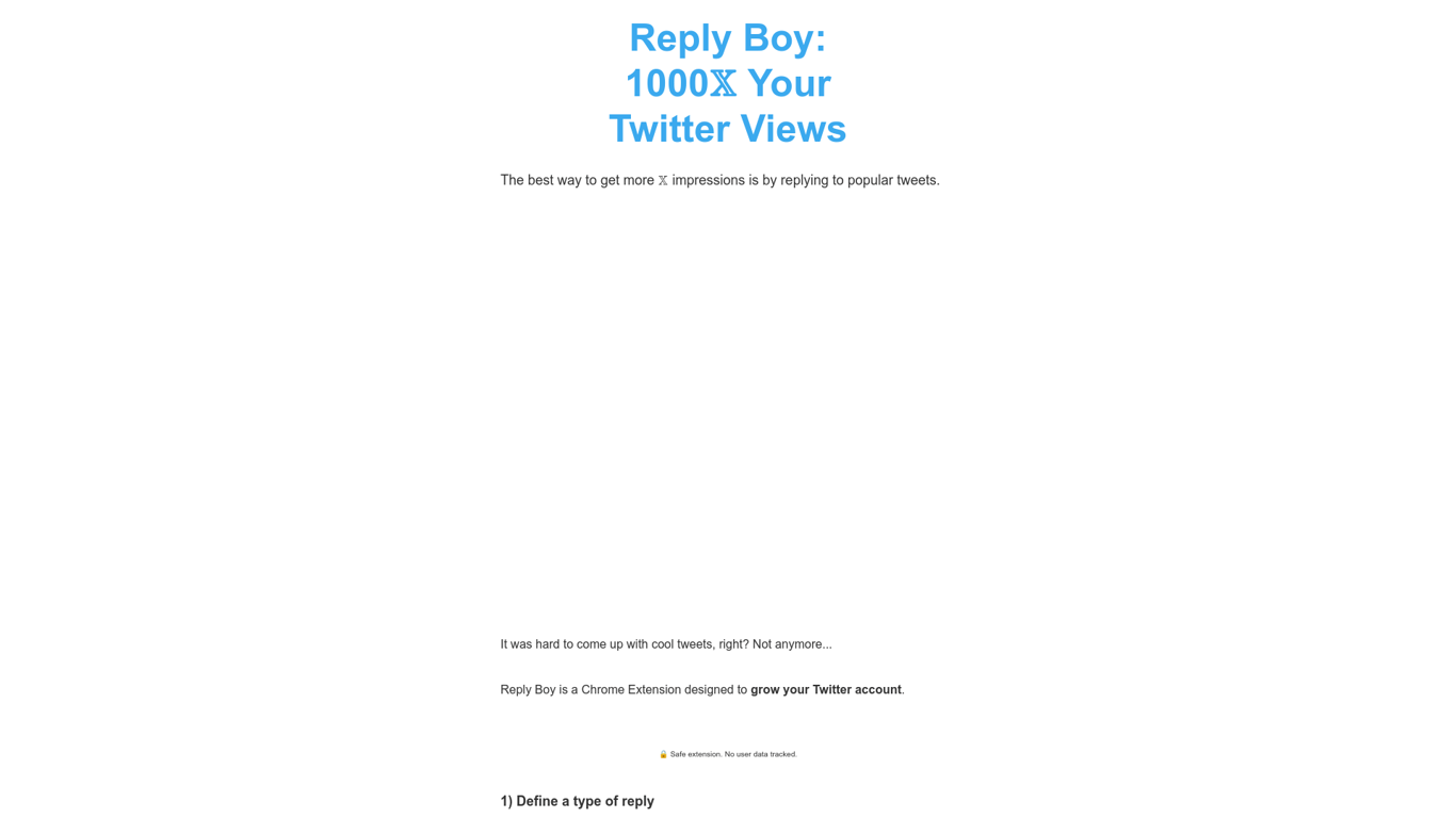Reply Boy