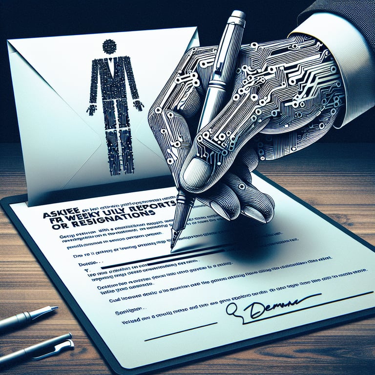 Elon Musk's Bold Move: Weekly Reports or Resignations for Federal Workers!