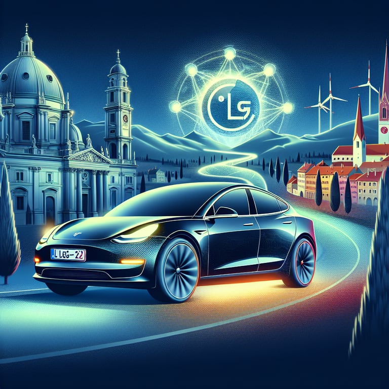 Tesla's Model 3 Shines in Europe with New LG Battery Upgrade