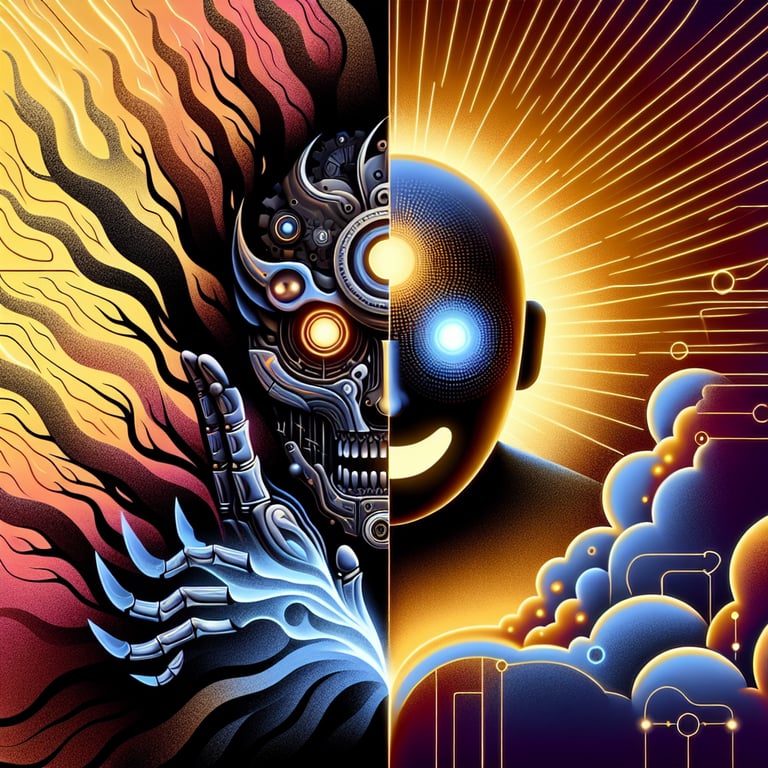 AI's Dark Side and Bright Future: From Hitmen to Companions