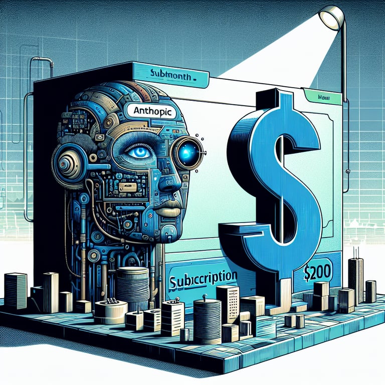 Anthropic Unveils $200/Month Claude Subscription: What's Behind the Price Tag?