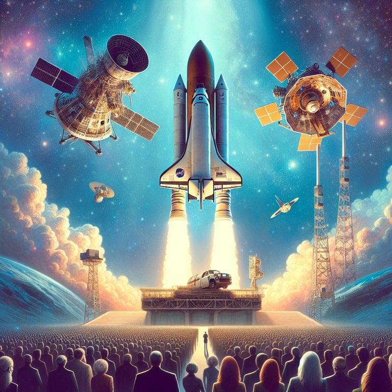Blast From The Past: NASA's Atlantis Rockets Off to Service Hubble One Last Time!
