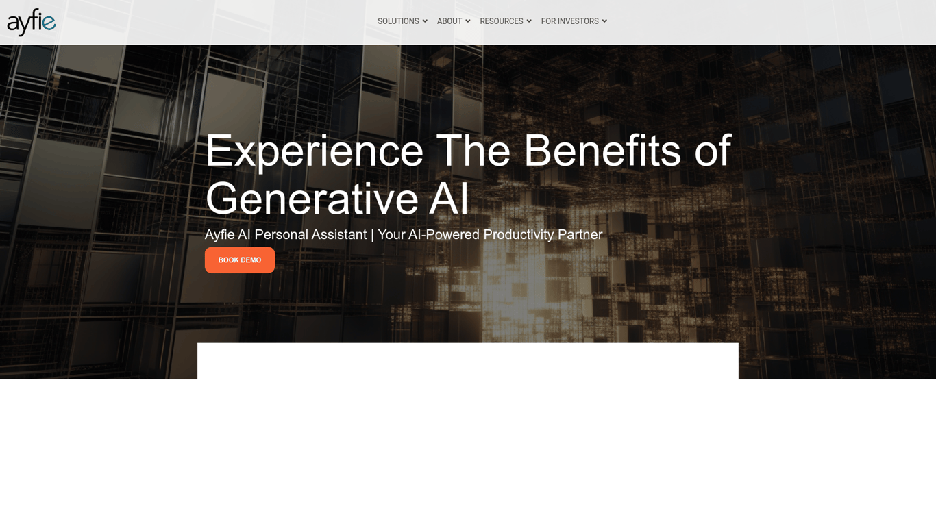 Ayfie AI Personal Assistant