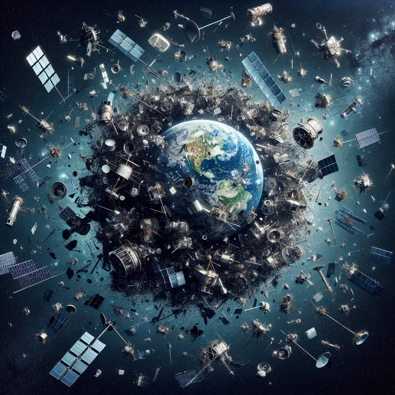 Space Junk Alert: Kessler Syndrome Threat Looms as Debris Increases
