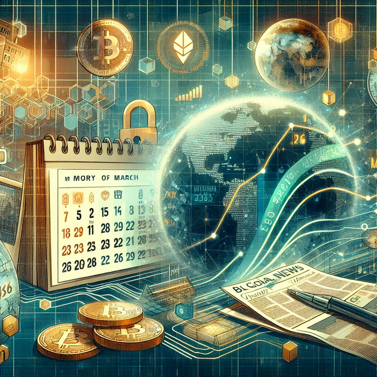 March 2026: A Pivotal Month for Crypto with Key Events and Developments