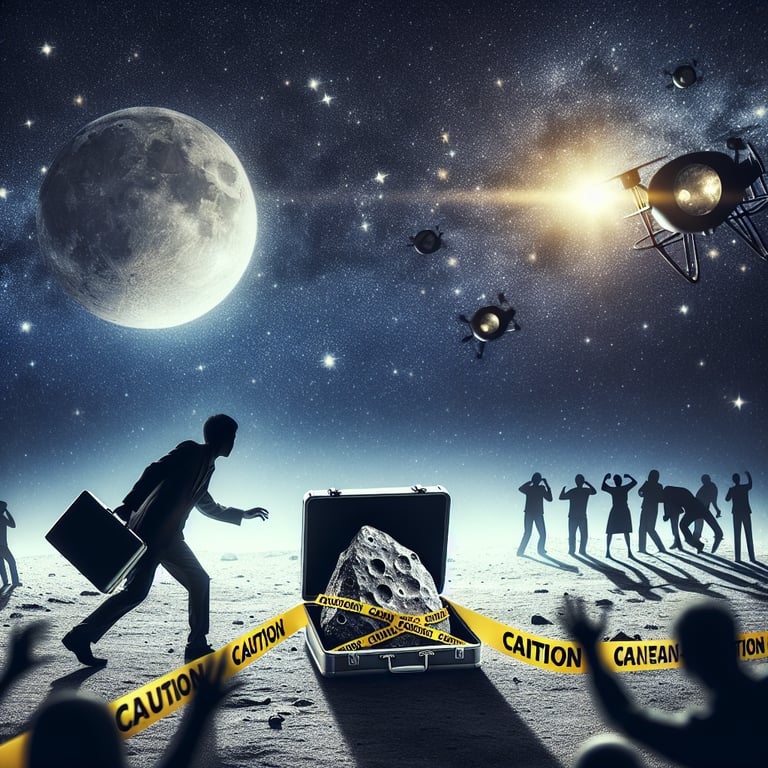 NASA Intern's Lunar Heist: How a $21 Million Moon Rock Caper Shocked the Space World