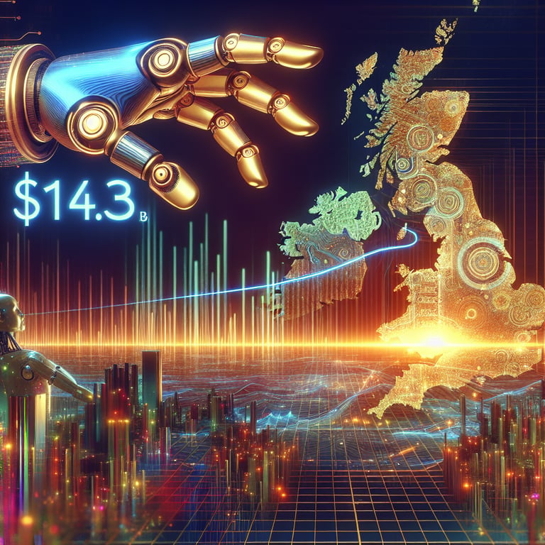 UK's $14.3B AI Revolution: Mega Tech Spearheads the Future