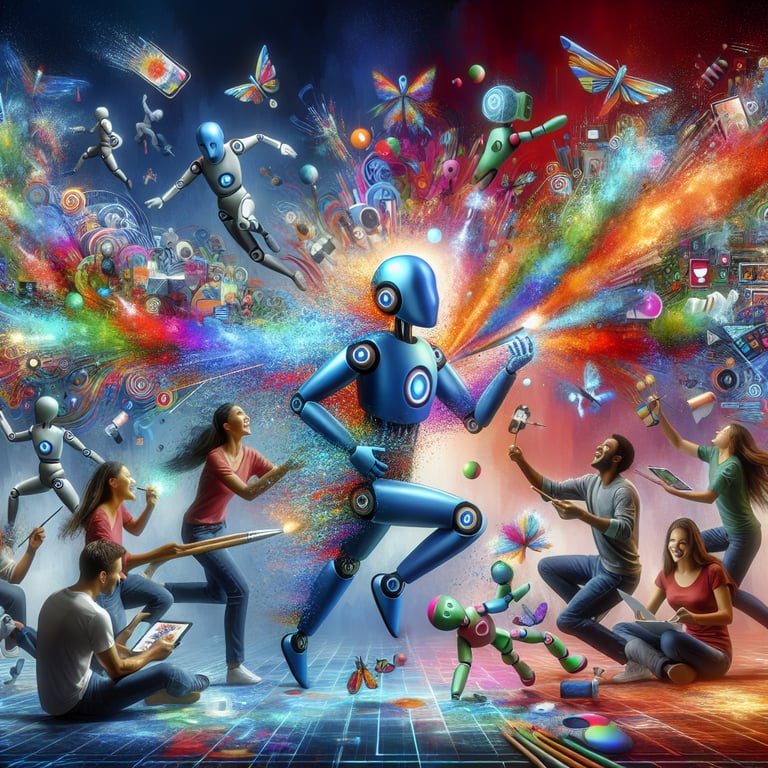 AI Action Figures Spark Creativity Explosion Among Social Media Artists!