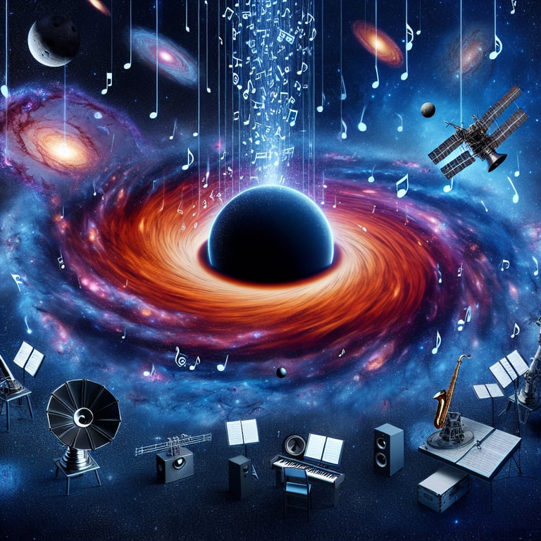 NASA Harmonizes with the Cosmos: Black Hole Data Turned into Music!
