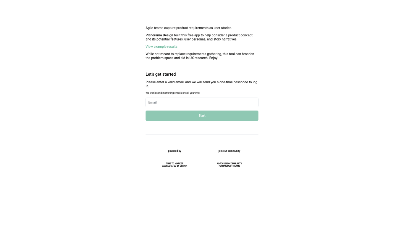 Thumbnail image for User Story Generator