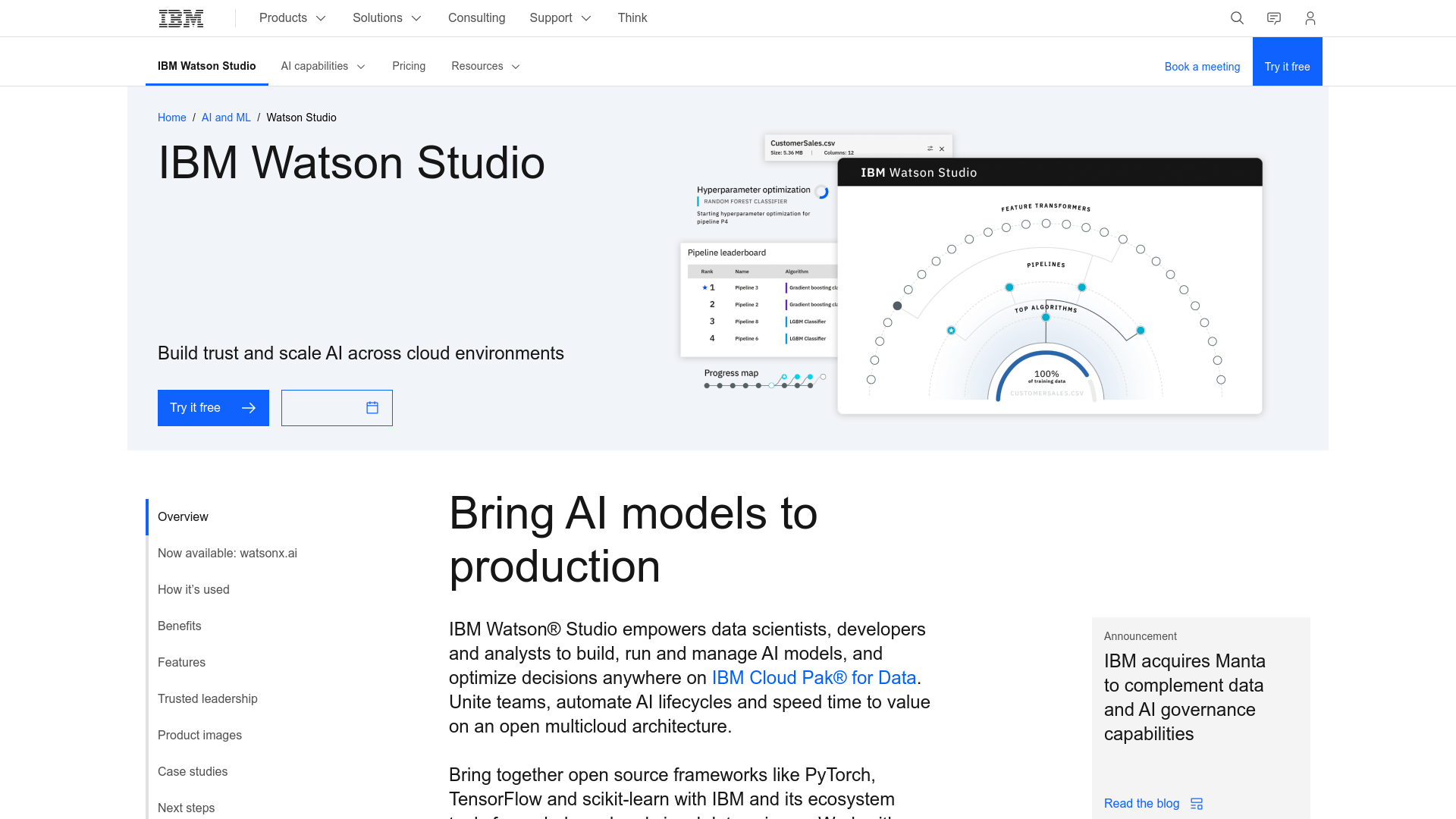 IBM Watson Studio