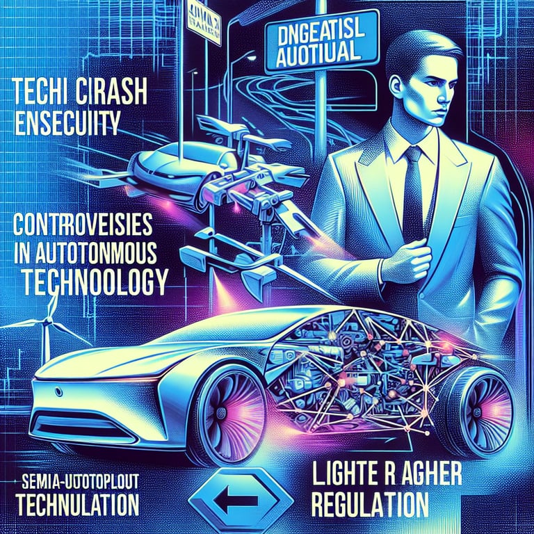 Elon Musk's Clash with NTSB Over Tesla Autopilot: A Fatal Crash, Tech Controversies, and Lighter Regulations