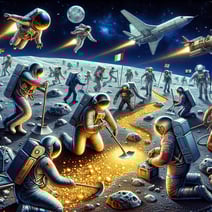 Lunar Gold Rush: The New Space Race Heats Up!