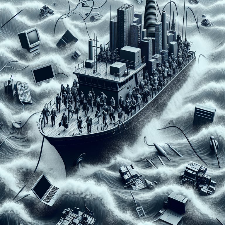 Bay Area Tech Layoffs: Navigating Financial Strain Amidst a Tech Turbulence