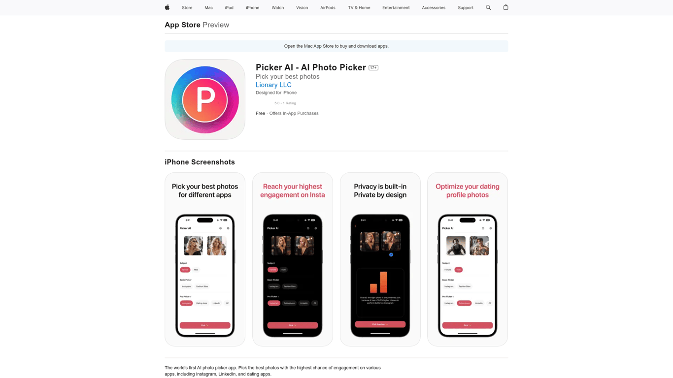 Picker AI - AI Photo Picker