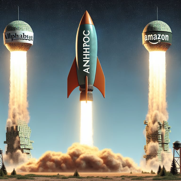 Anthropic's $183 Billion Valuation Boosts Alphabet and Amazon Profits to New Heights