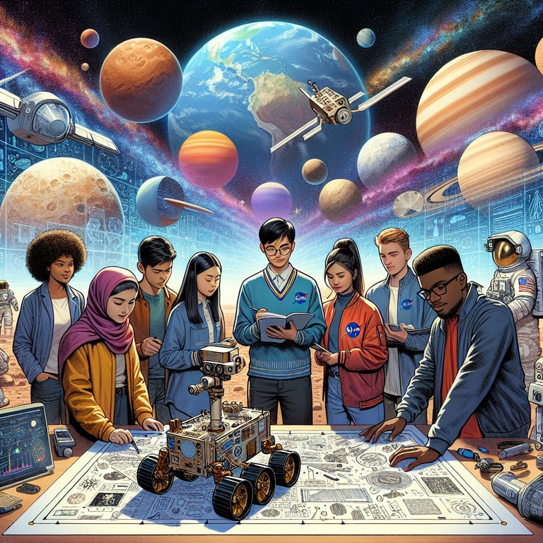 NASA Invites Student Innovators to Explore the Final Frontier with Rovers!
