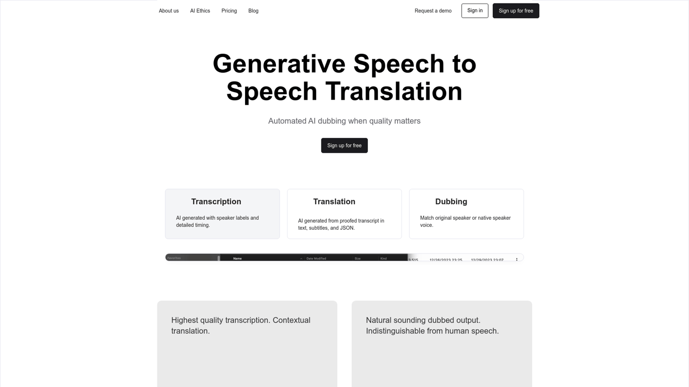 Thumbnail image for SpeechLab