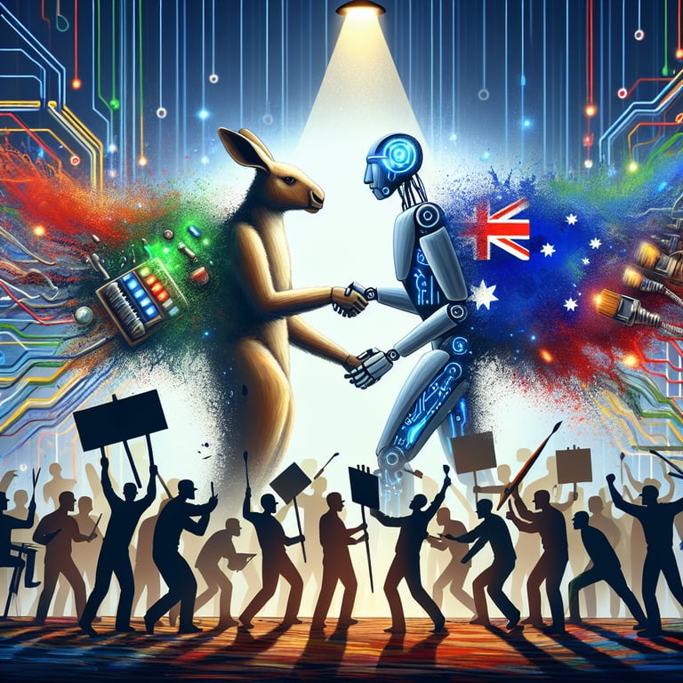 Controversy Erupts as Anthropic & Australia Sign AI Deal Amid Creatives' Outrage