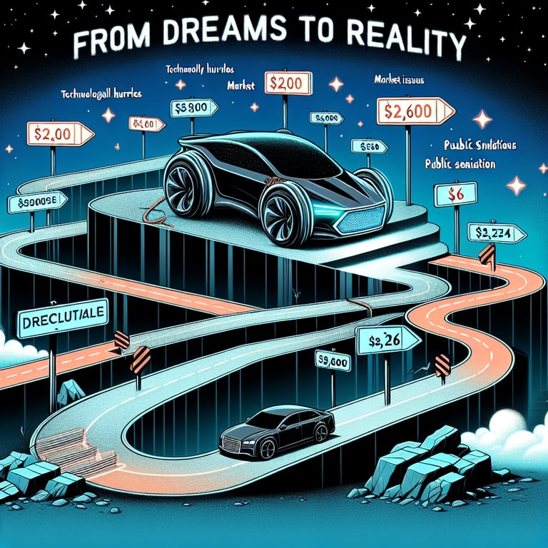 Tesla's Twists and Turns: From $2,600 Dreams to $26 Realities