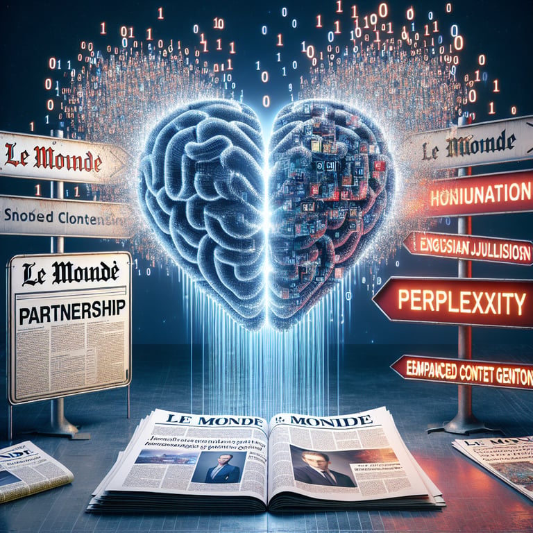 Le Monde Dives into AI: Partners with Perplexity for Cutting-Edge Content