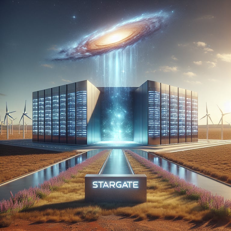 OpenAI Unveils Massive 'Stargate' Data Center in Texas, Aiming for AI Leadership