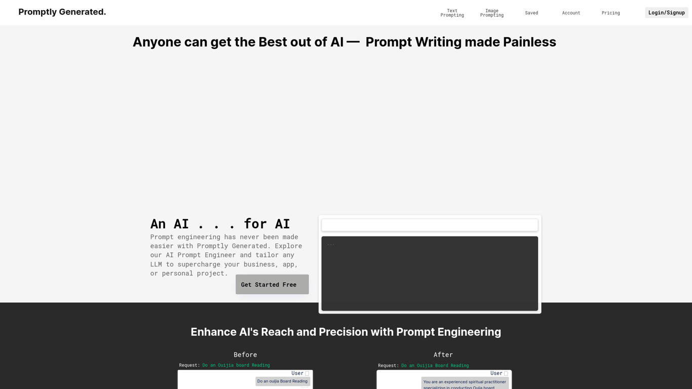 Promptly Generated