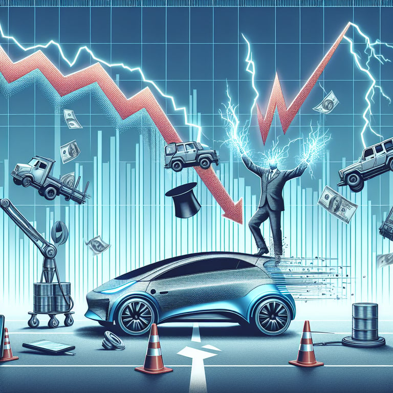 Tesla's Stock Hits a Speed Bump: Tariffs, Sales Declines, and Musk's Political Role Add to the Slide