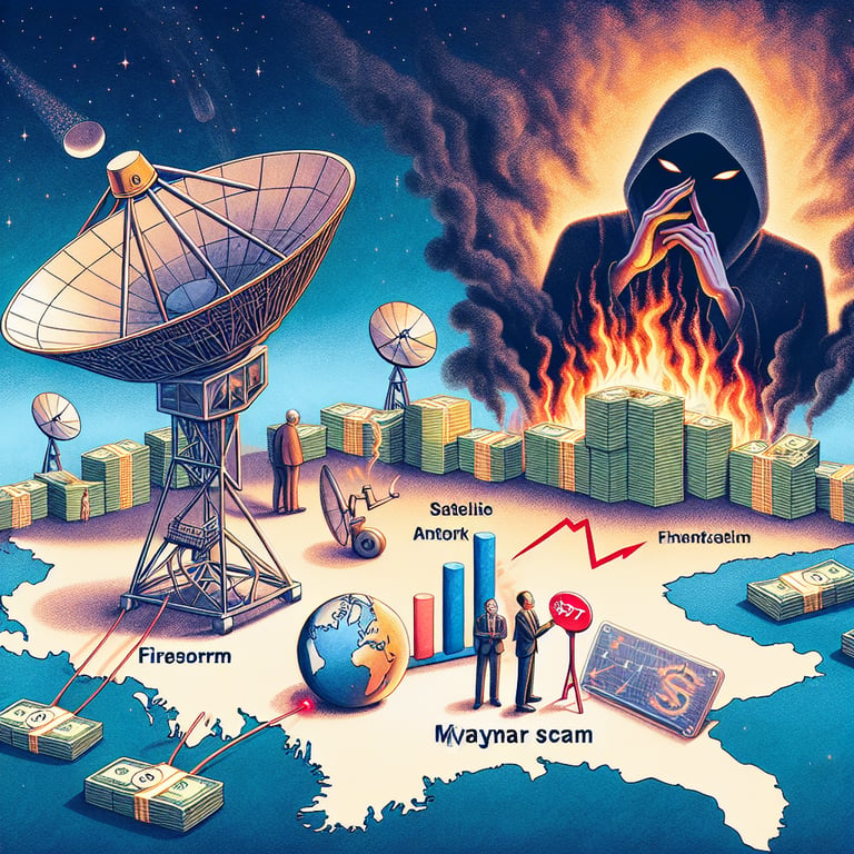 Starlink Under Fire: Allegations of Involvement in Myanmar's $37B Scam Industry