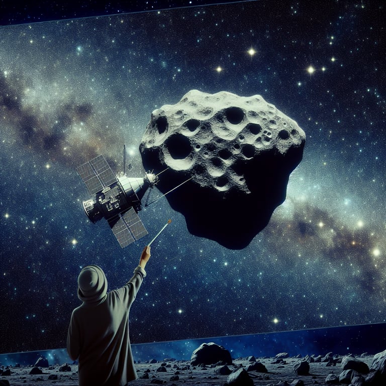 NASA's Lucy Spacecraft Captures Stunning First Images of Asteroid Donaldjohanson