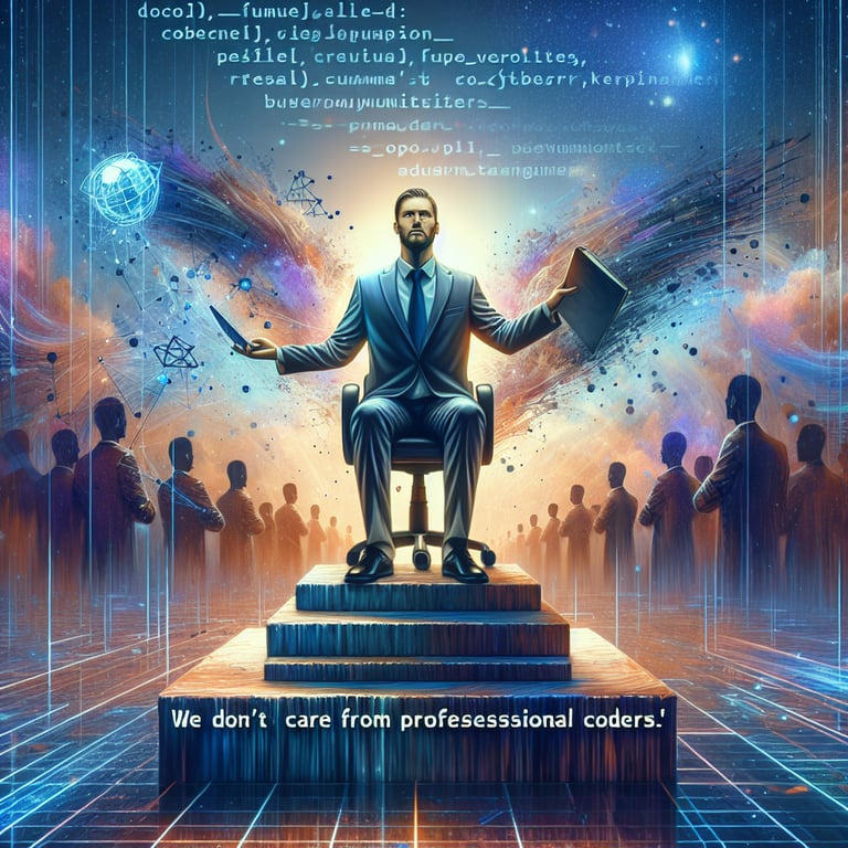 Replit CEO Shakes Up Coding World: "We Don't Care About Professional Coders Anymore"