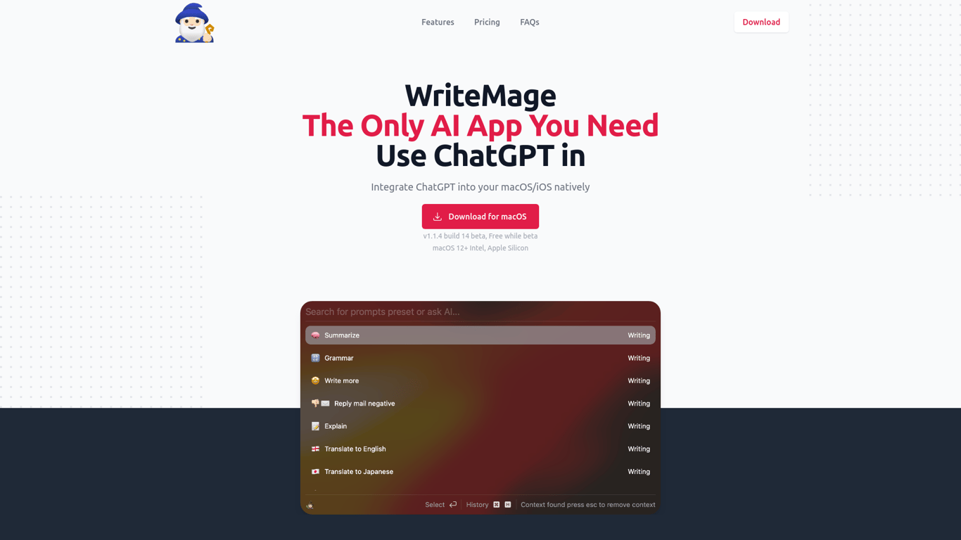 Thumbnail image for WriteMage