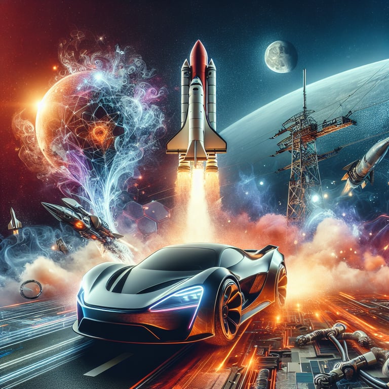 Elon's Cosmic Joyride: Falcon Heavy Launches Tesla Roadster into Orbit