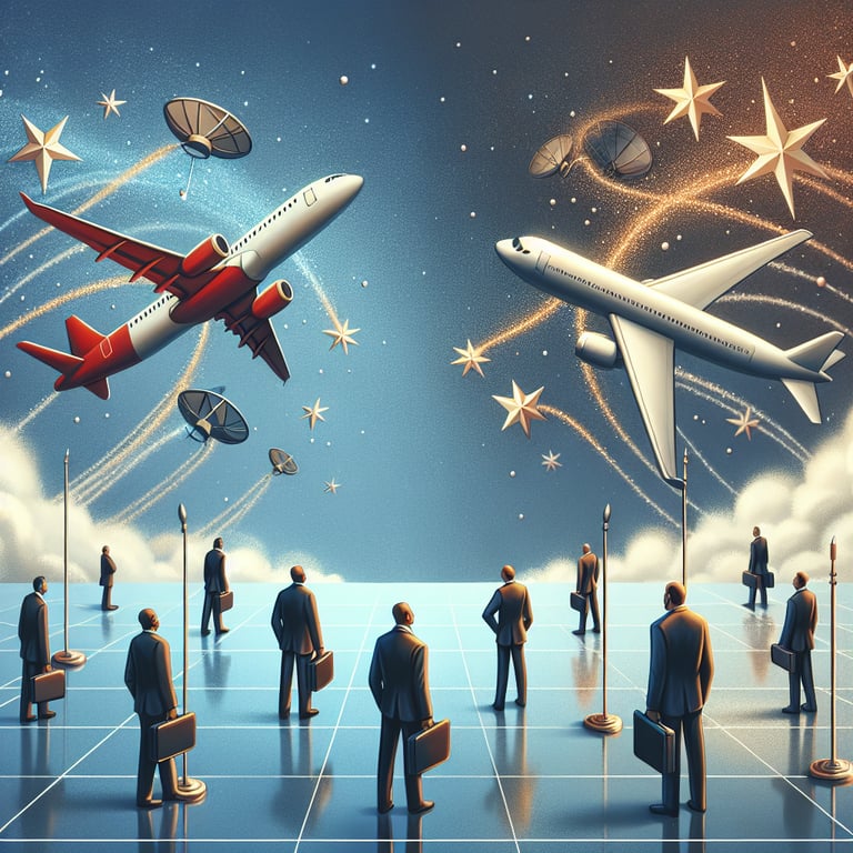 Ryanair CEO Finds Business Boost in Feud with Elon Musk Over Starlink