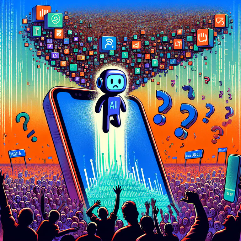 Perplexity AI Overtakes Giants in India App Charts!
