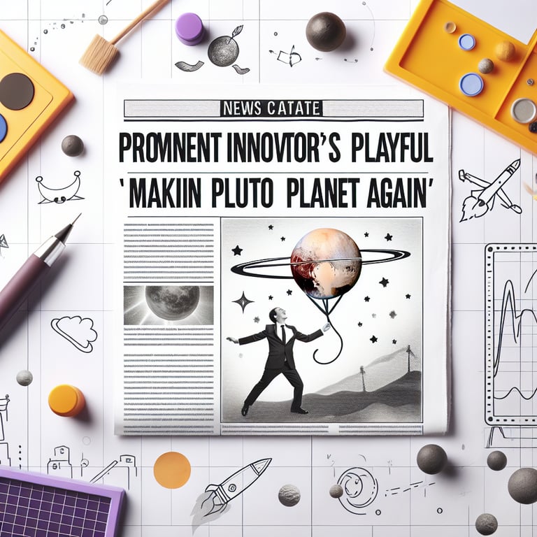 Elon Musk's Playful Mission: Making Pluto a Planet Again