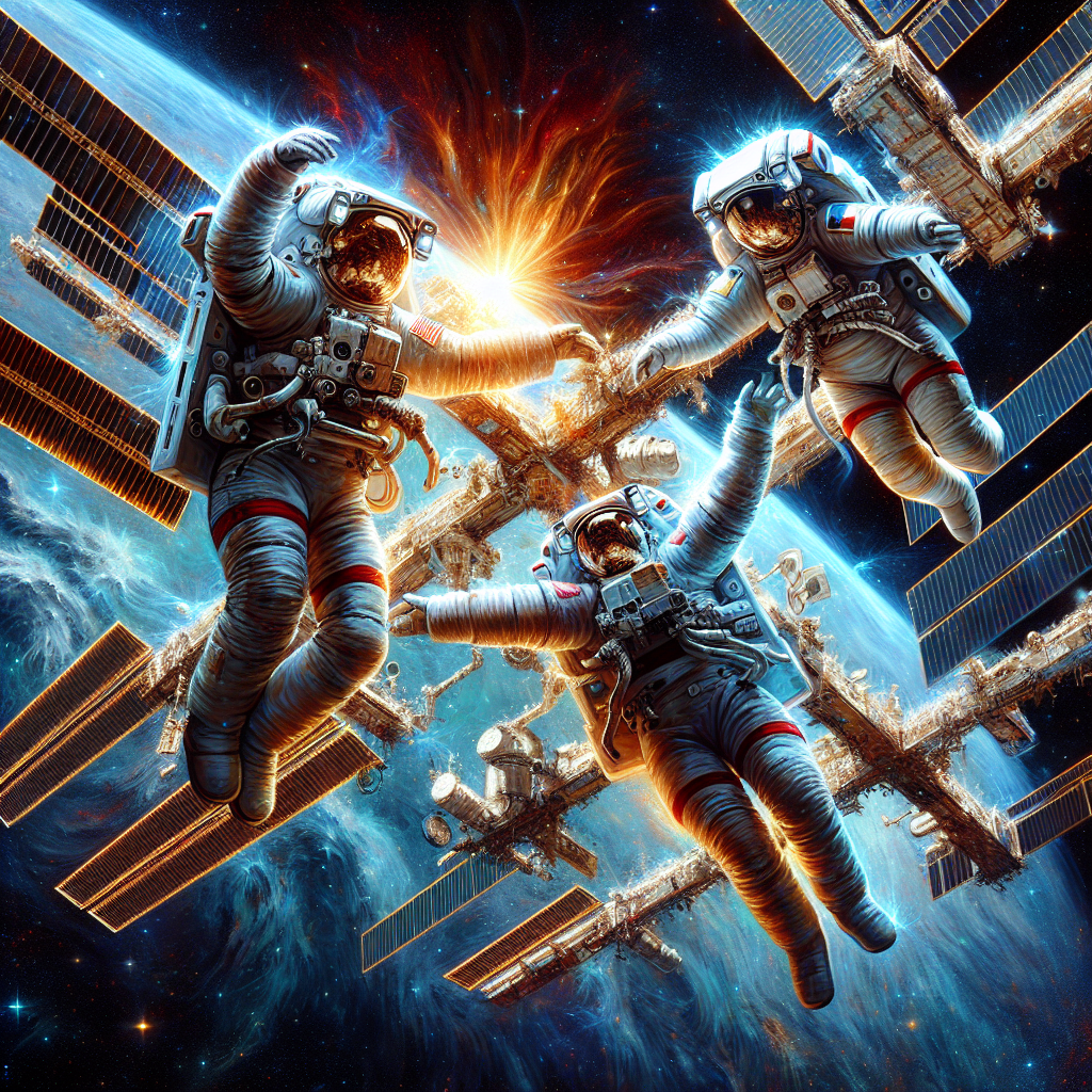 NASA's Dynamic Duo Dazzles in Spacewalk - Anne McClain & Nicole Ayers Prep ISS for Power Boost!
