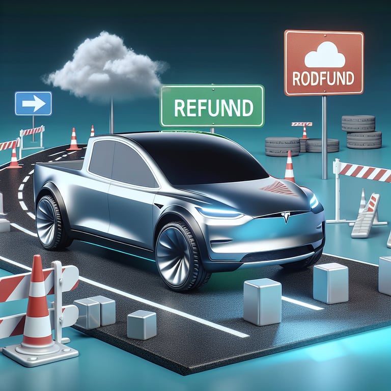 The Cybertruck: Tesla's Polarizing Pickup Faces Roadblocks and Refunds