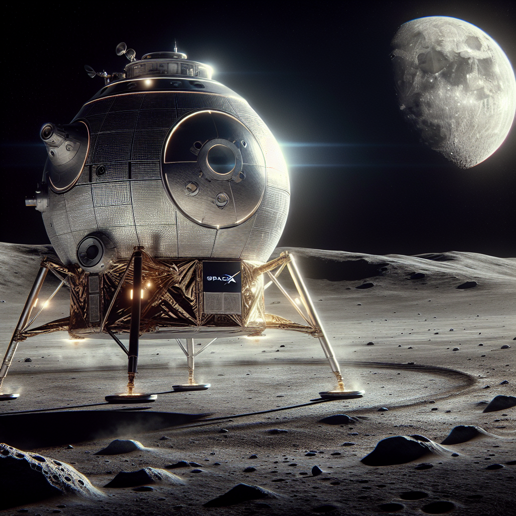 NASA's Athena Lander Prepares to Touch Down: A Historic SpaceX-Facilitated Mission to the Moon
