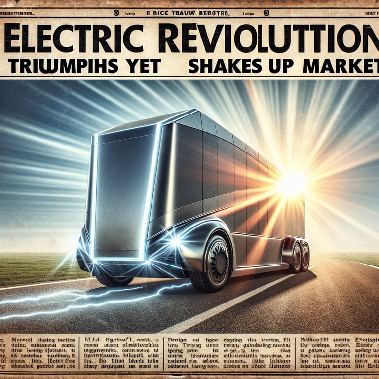 Tesla's Cybertruck Triumphs Yet Shakes Up Sales